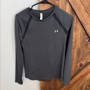 Under Armour Women's Charcoal Long Sleeve Tee